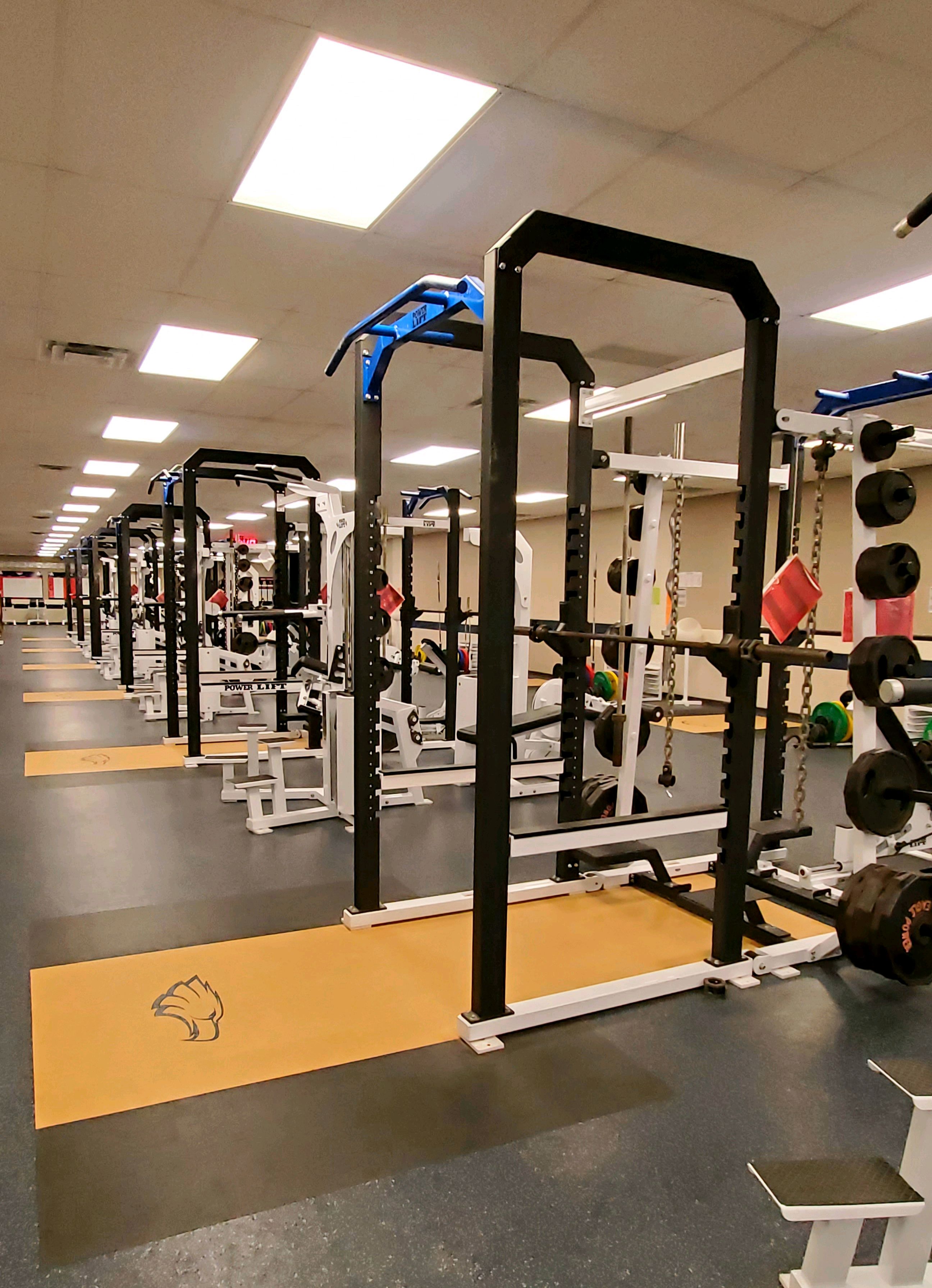 Allen High School Weight Room Installation | Power Lift